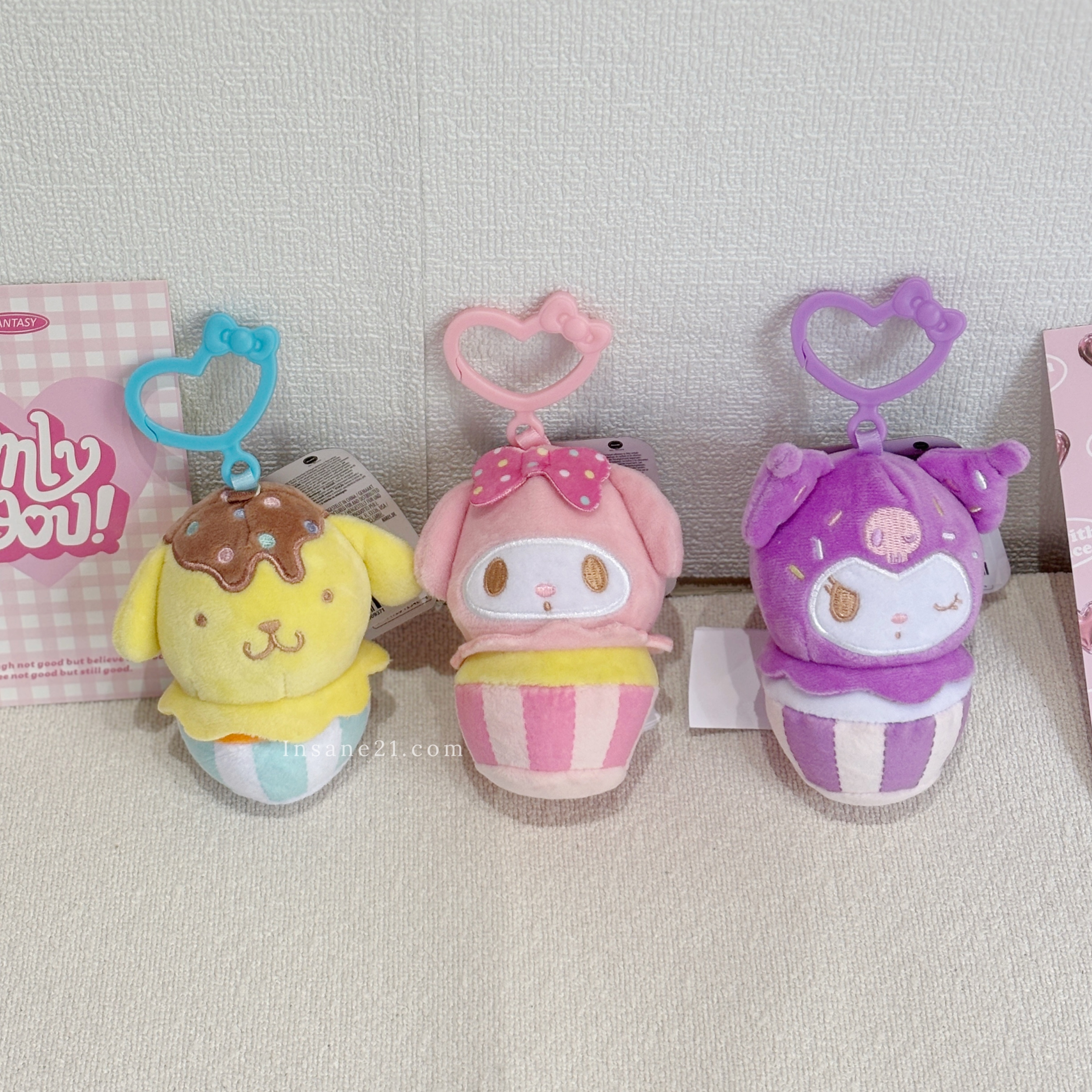 SANRIO 三麗鷗 杯子蛋糕 吊飾 造型絨毛玩具 國外限定/現貨