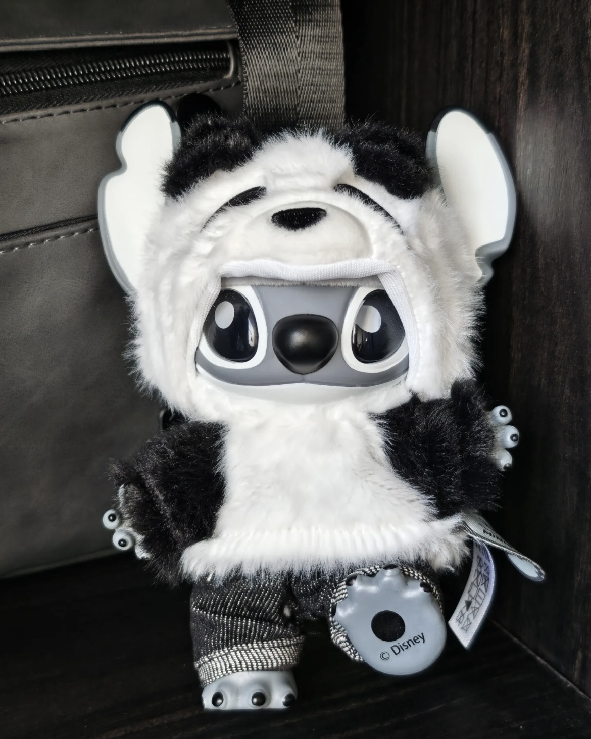 <正版授權>MINISO 史迪奇 GenZ街頭系列 熊貓造型吊飾 公仔