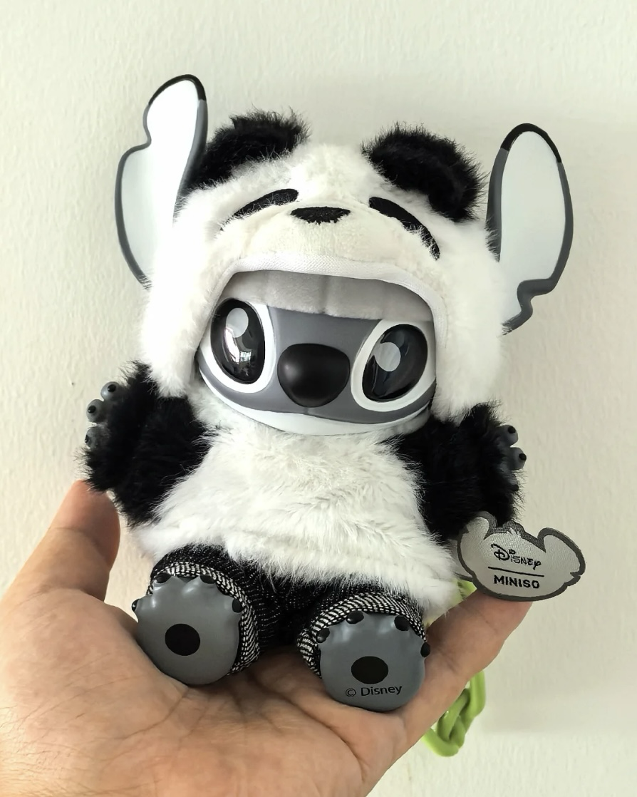 <正版授權>MINISO 史迪奇 GenZ街頭系列 熊貓造型吊飾 公仔