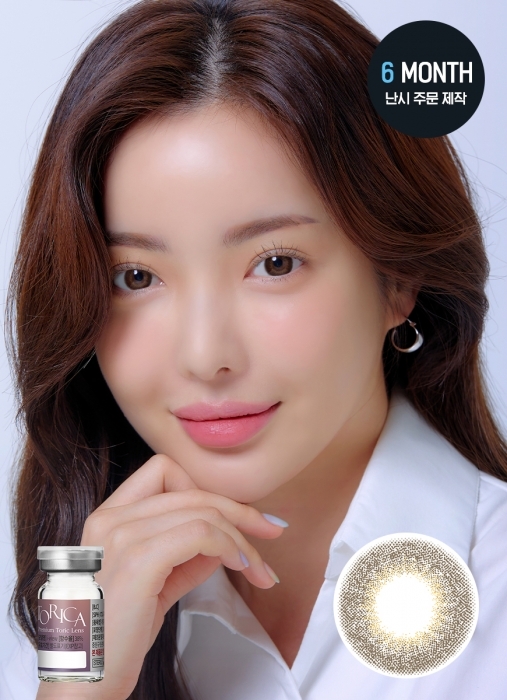 [散光] Lensme Torica Lupine Brown｜半年拋散光彩妝隱形眼鏡｜每樽1片 토리카 루핀 브라운 (난시 교정용)