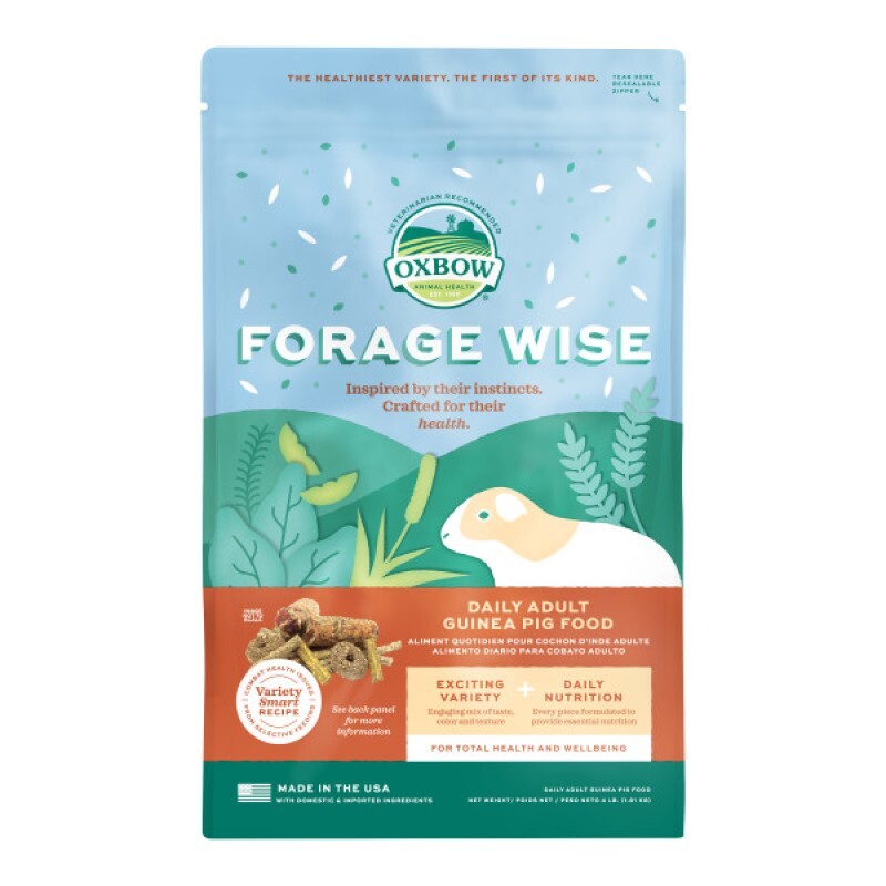 Oxbow Forage Wise 成年天竺鼠糧 - 4lb
