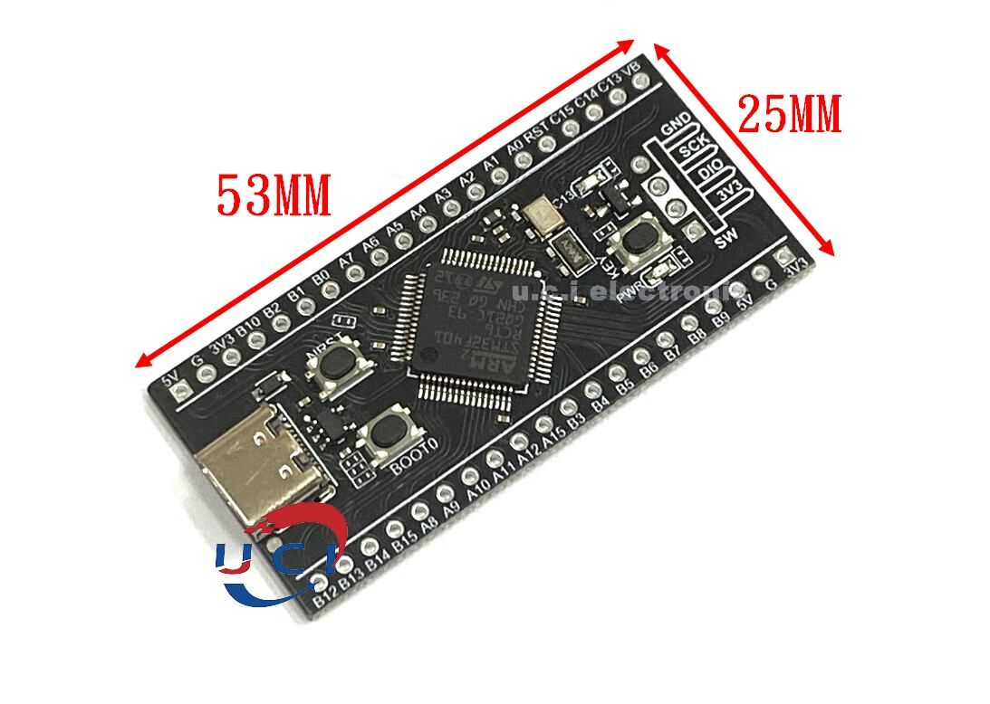 【UCI電子】(4-5) STM32F401RCT6開發板 核心板 系統板 學習板 MicroPython CCU6  STM32F401RCT