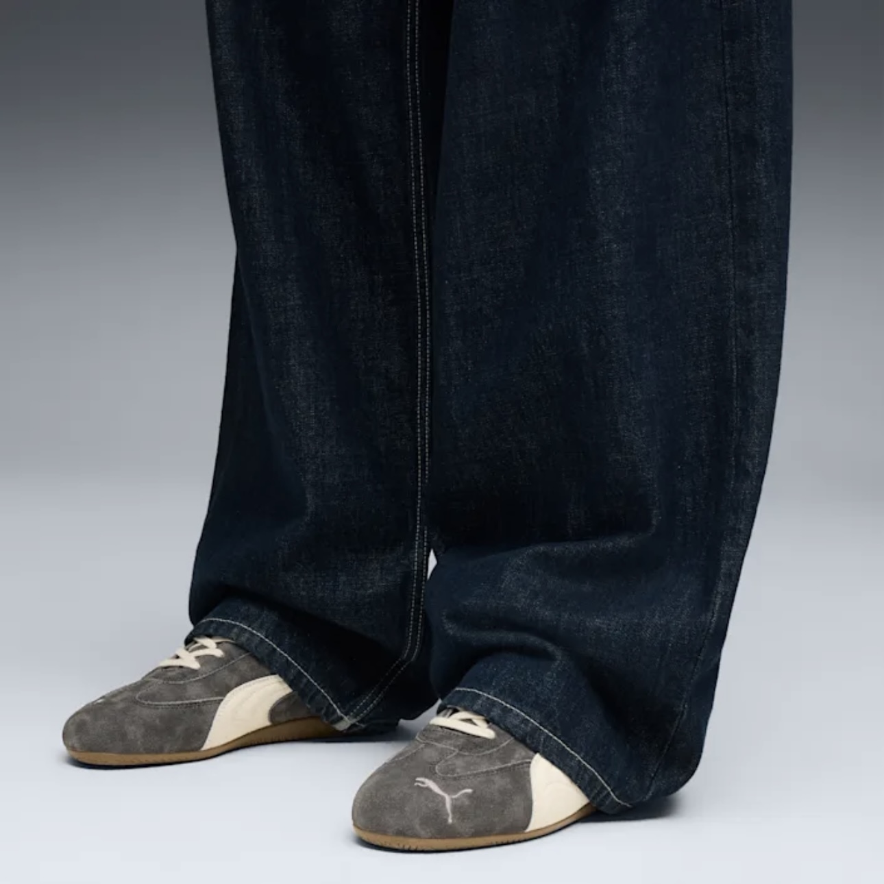 PUMA SPEEDCAT FADED 水洗灰 焦糖底 賽車鞋 薄底鞋 男女同款 403688-03