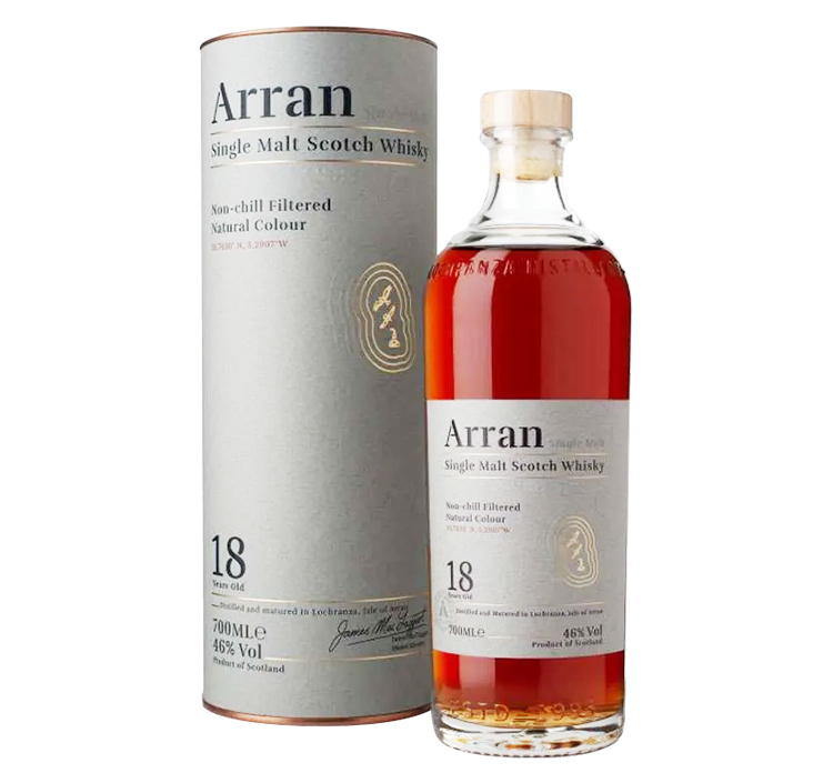 Arran 18 Years Old Single Malt Scotch Whisky (禮盒) 700ml