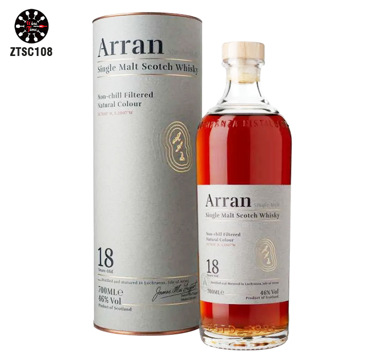 Arran 18 Years Old Single Malt Scotch Whisky (禮盒) 700ml