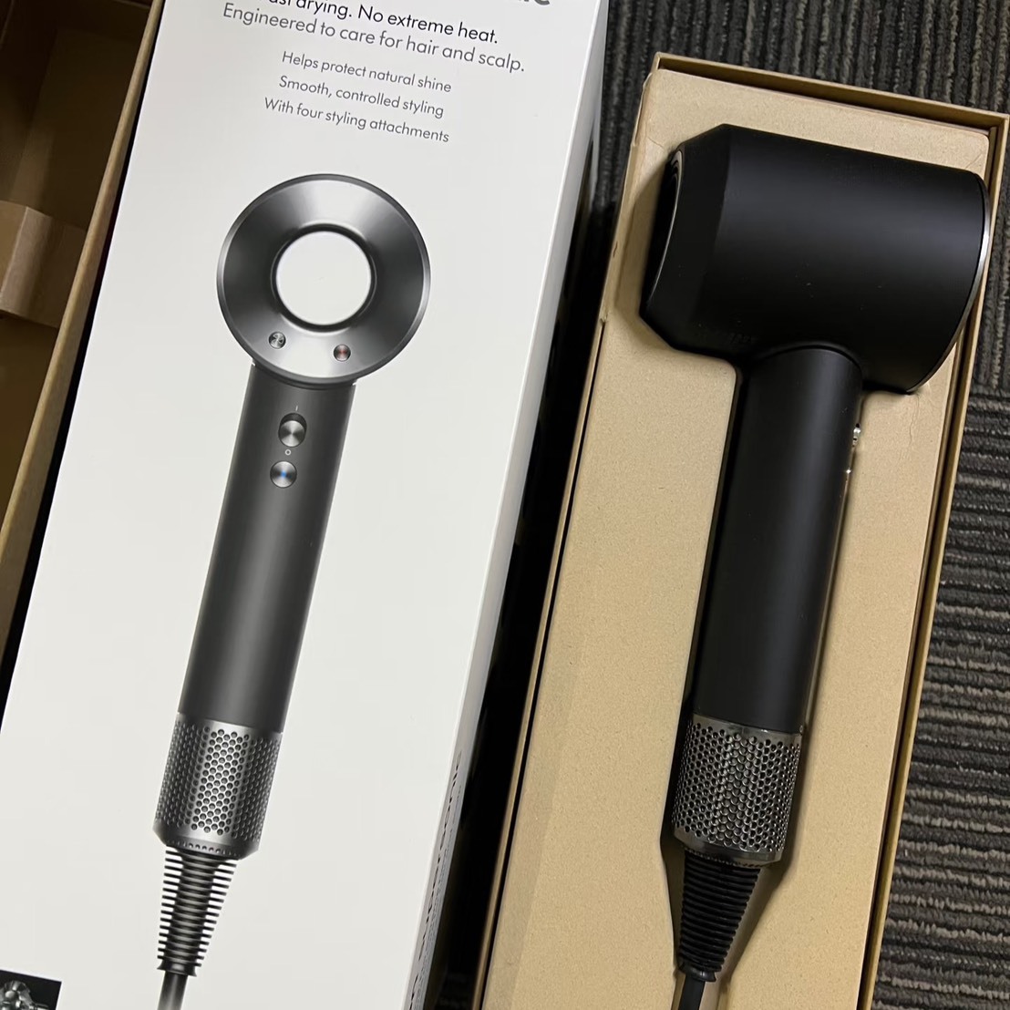 限時優惠 Dyson Supersonic HD08ULFBBNENT 霧面黑 黑銀 戴森 吹風機 基礎款