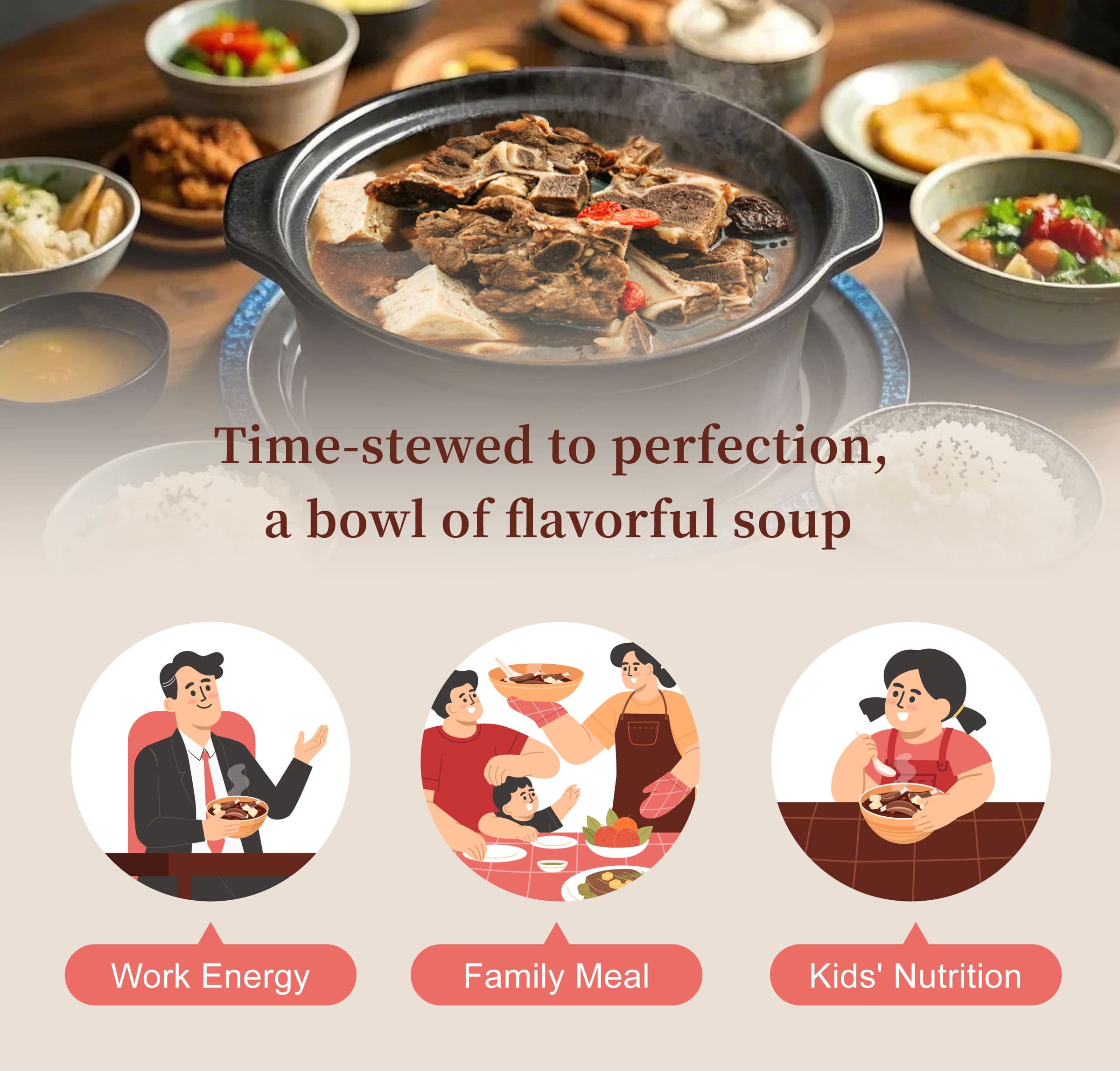 Dengyi Mutton Hot Pot Soup Kit Suitable For