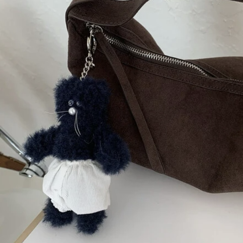 🇰🇷M.N.H Monamhee 毛絨鑰匙圈 娃娃 吊飾 共4款