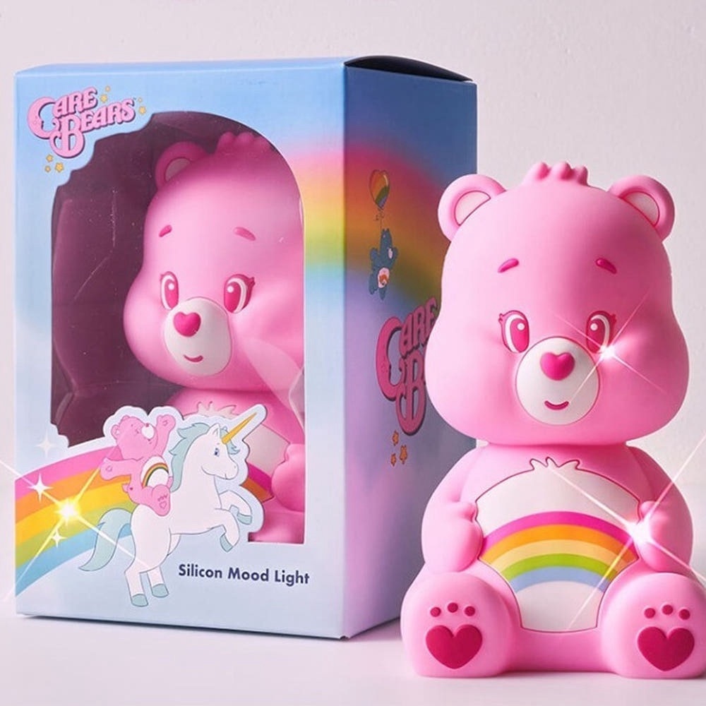 KR carebears矽膠拍拍夜燈