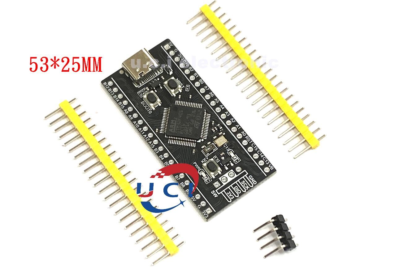 【UCI電子】(4-5) STM32F401RCT6開發板 核心板 系統板 學習板 MicroPython CCU6  STM32F401RCT