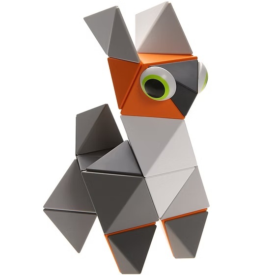 Trido 磁力積木 高階組 36PCS - 白銀時代(Greyscale)