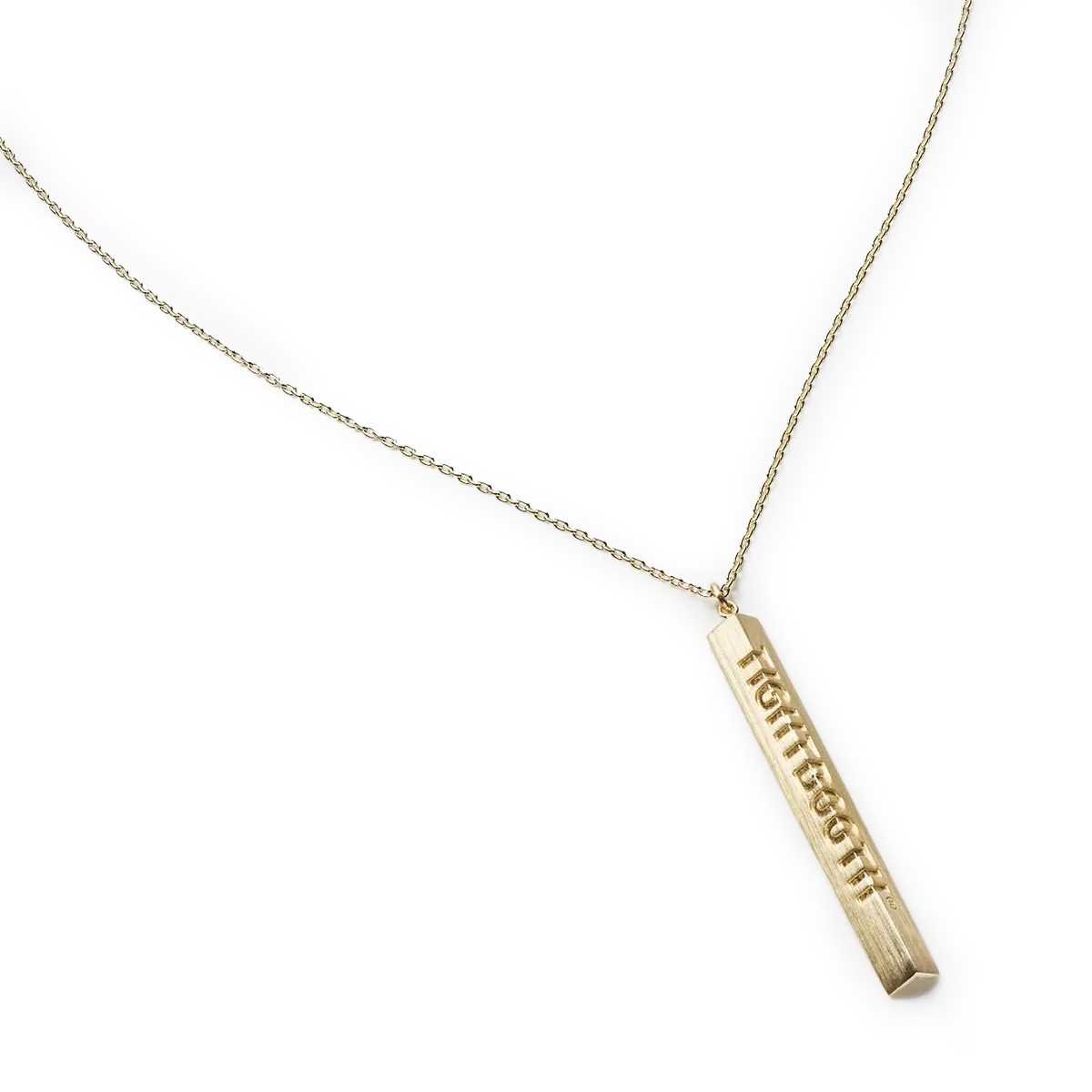 TIGHTBOOTH - Angle Iron Necklace - 2 Colors