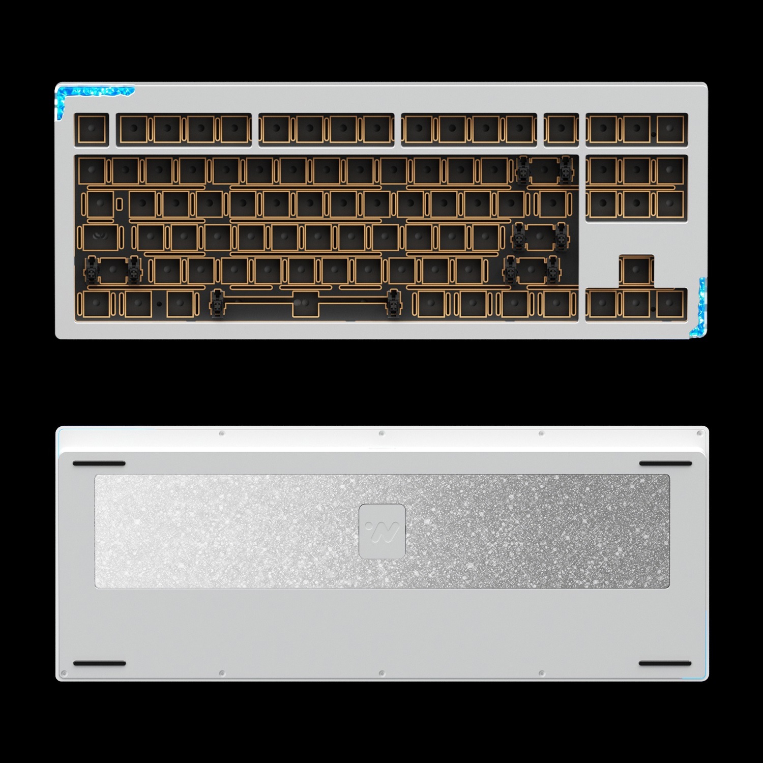 維卡STARS80 V2三模87鍵機械式鍵盤"鋁"套件