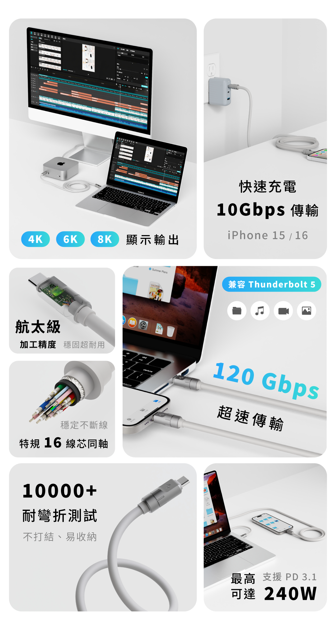Allite Max Cable 閃電快充傳輸線特點