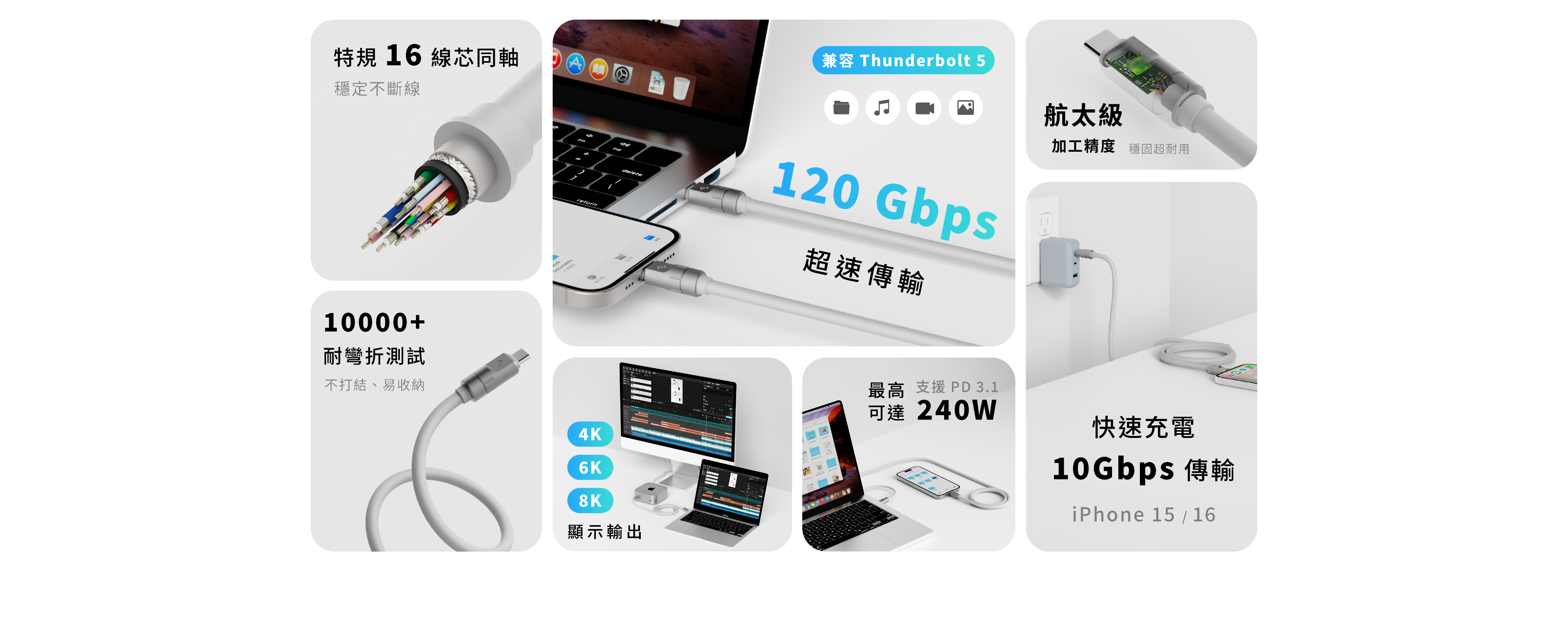 Allite Max Cable 閃電快充傳輸線特點