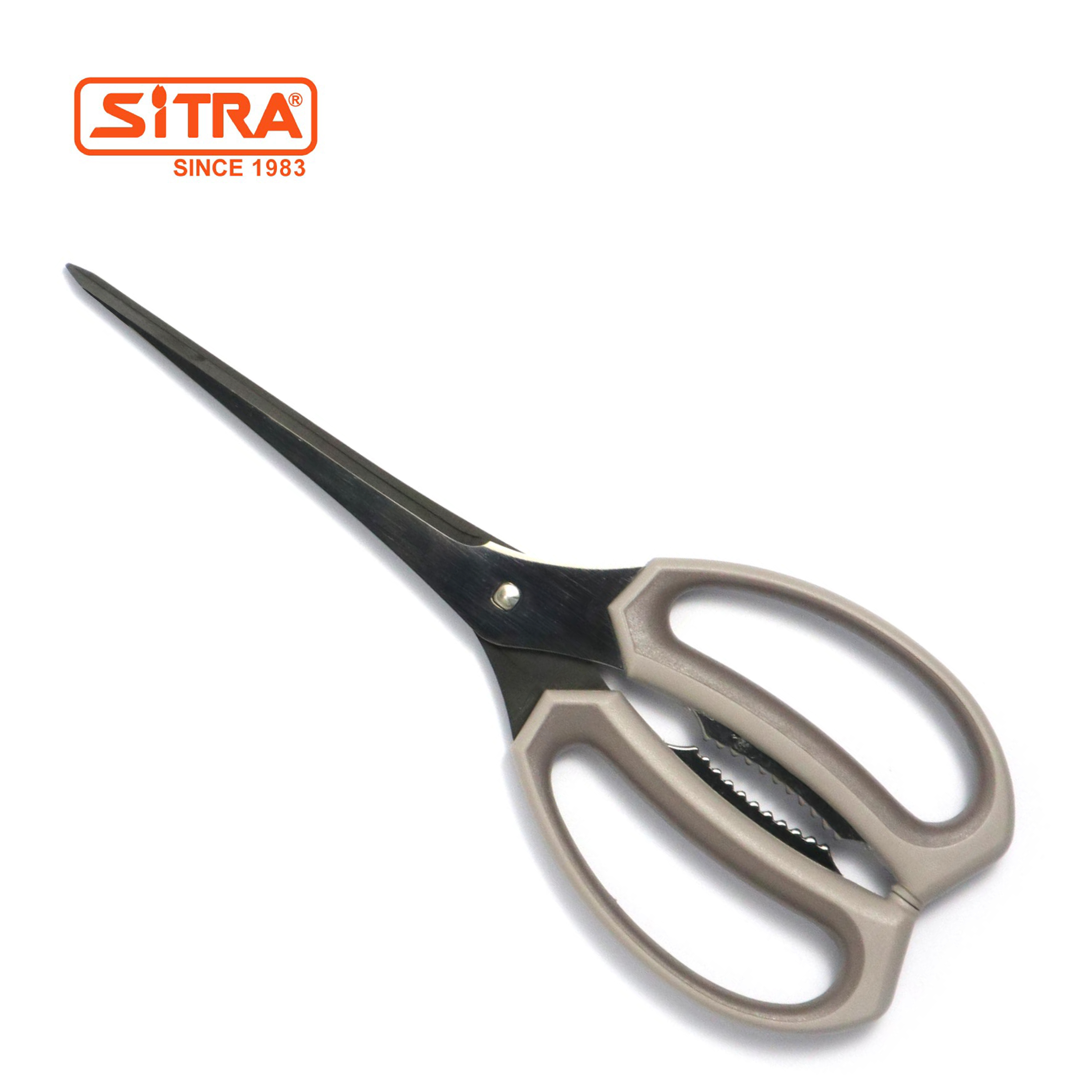 SITRA 不銹鋼＋黑鈦金屬纖細專用海鮮剪(可拆式)