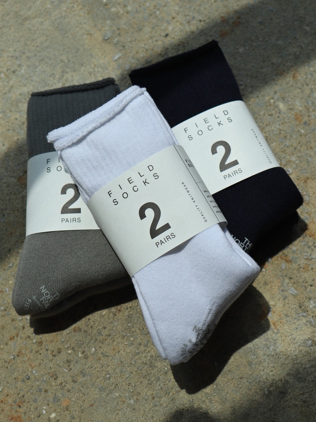 預購┃TNF 紫標 Pack Field Socks 2P 長襪 兩雙一組