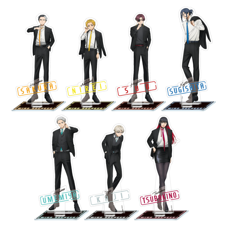 [代購][預訂] WIND BREAKER 西裝系列 立牌