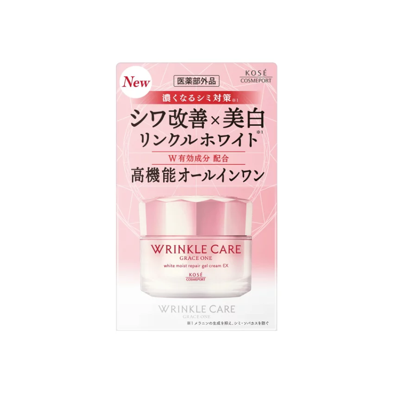 Kose Grace One Wrinkle Care 藥用 透白抗皺高機能全效面霜 EX 100g (Barcode: 4971710595116)