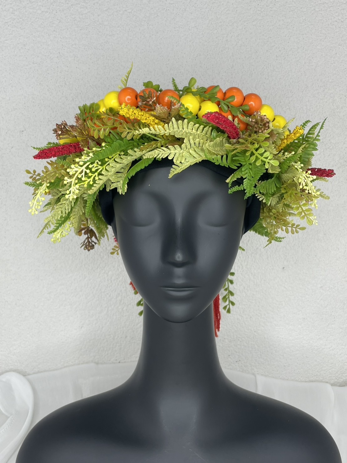 M-No.74木珠花環58cm