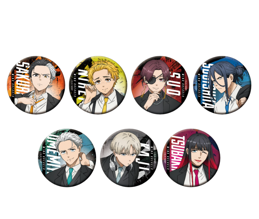 [代購][預訂] WIND BREAKER 西裝系列 襟章