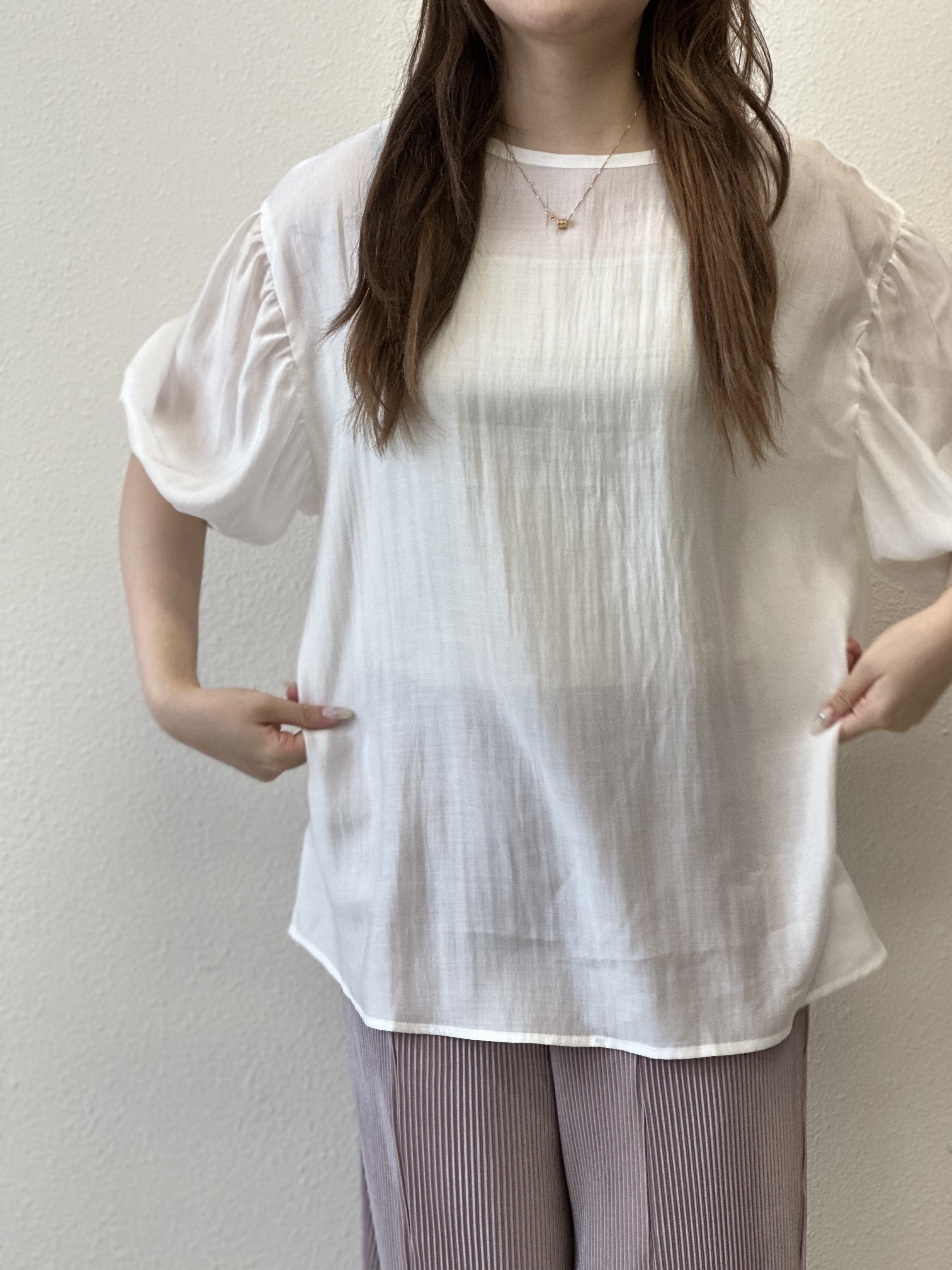 85% 天絲 ～ 簡潔朦朧氣氛上衣 - BL52740