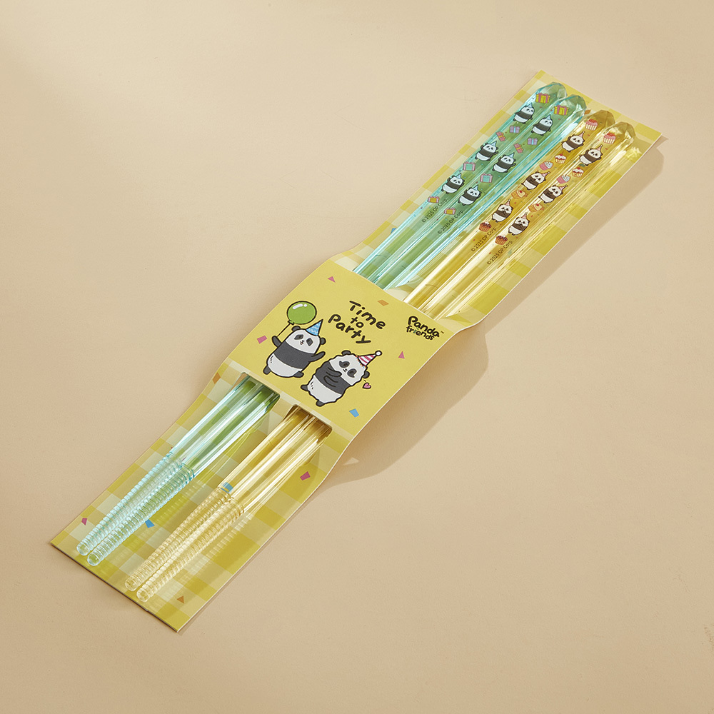 Panda Friends Party Collection - Adult Chopsticks (Set of 2)