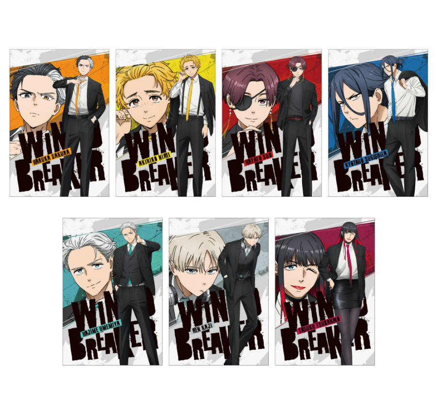 [代購][預訂] WIND BREAKER 西裝系列 明信片