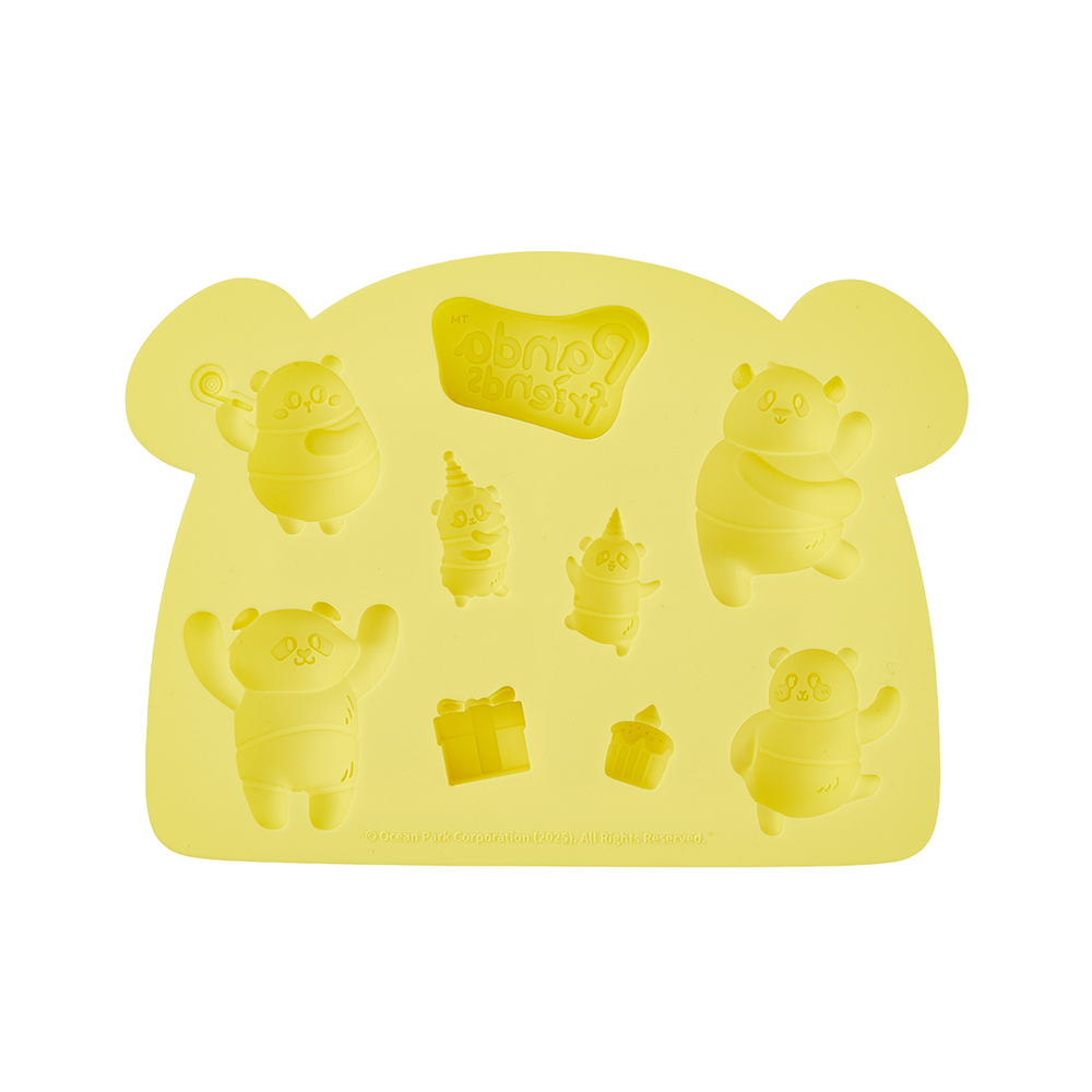 Panda Friends Party Collection - Silicon Shape Mold