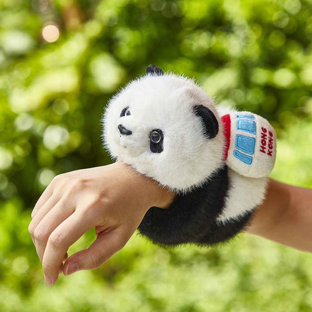 Little Brother “De De” Panda Hugging Plush