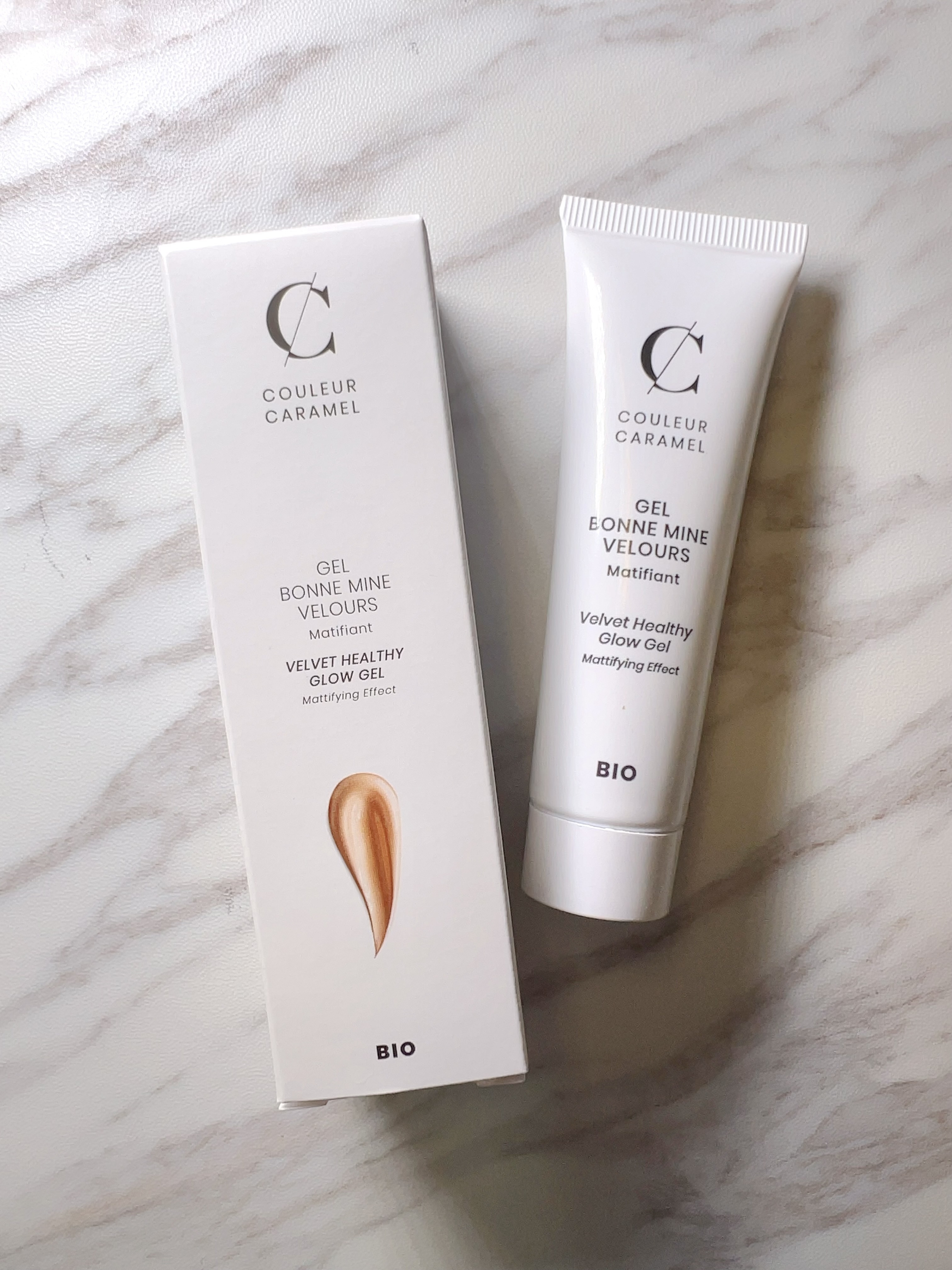 COULEUR CARAMEL Velvet Healthy Glow Gel 有機啞光控油粉底啫喱 [30ml]