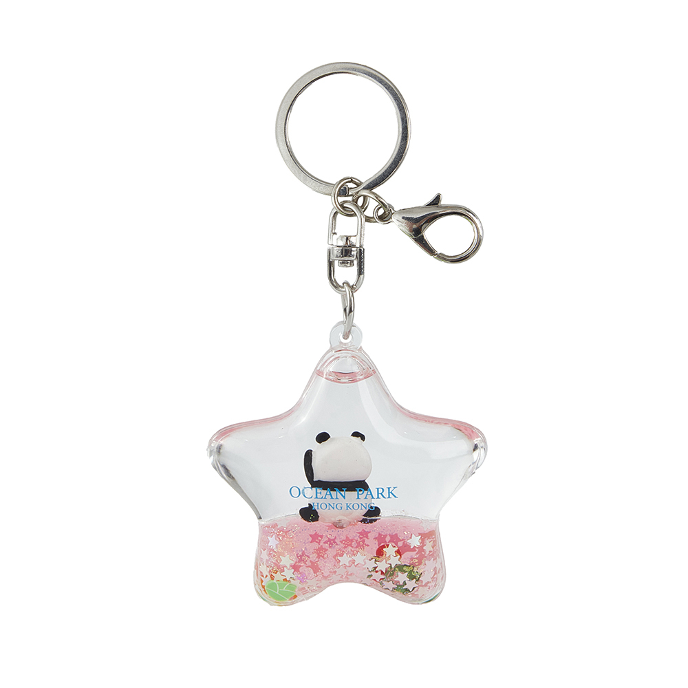 Elder Sister “Jia Jia” Star Shape Liquid Keychain