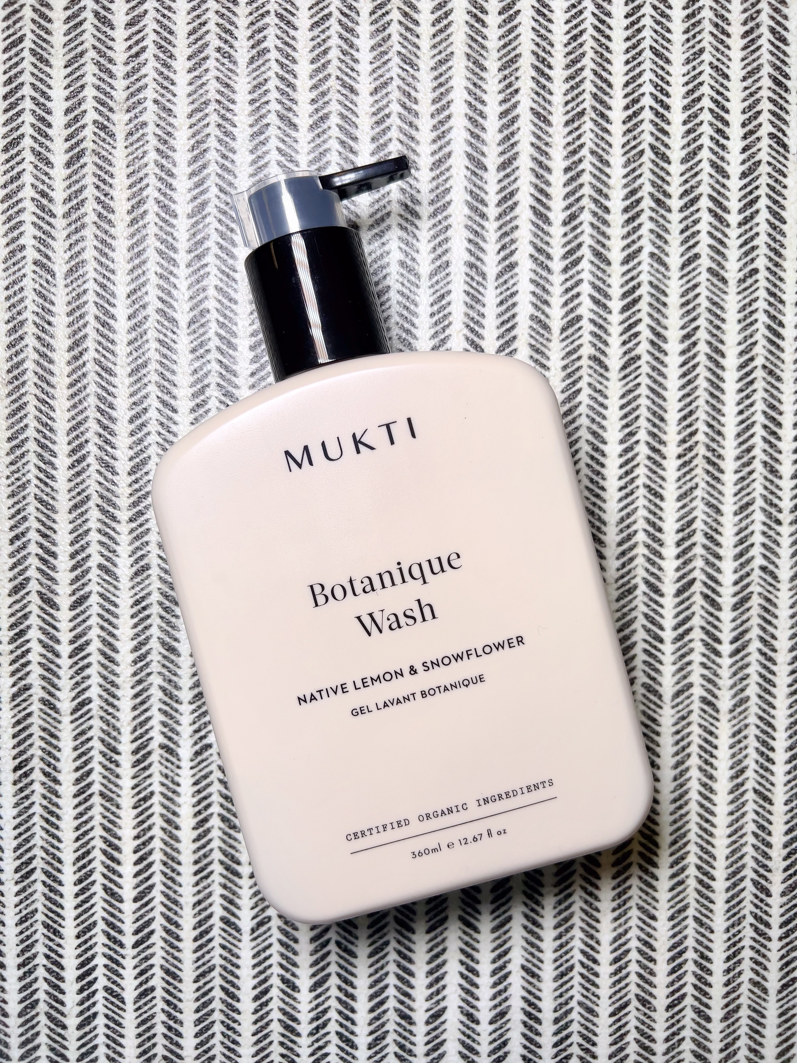 MUKTI Botanique Wash 天然草本沐浴液 [360ml]