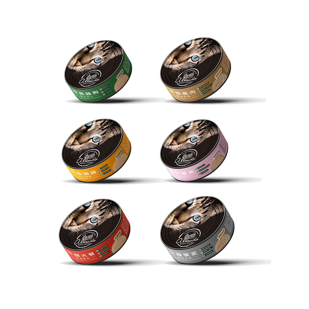 (24罐)奧藍多主食貓罐 80G