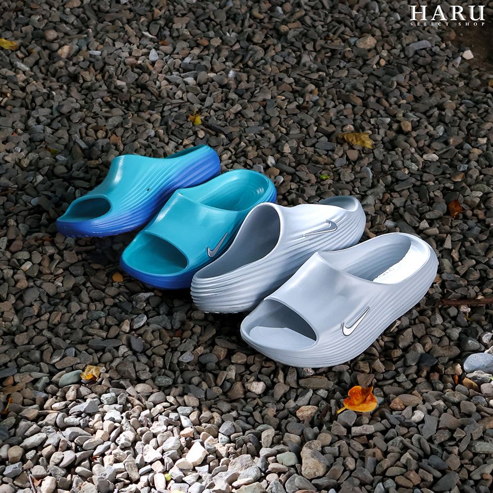 NIKE ReactX  Rejuven8 Slide Summit 黑色 白色 卡其棕 水泥灰 漸層湖水藍綠 螢光綠 一字拖 Q彈 高回彈 拖鞋 HV4479-100-001-002-200-300-700