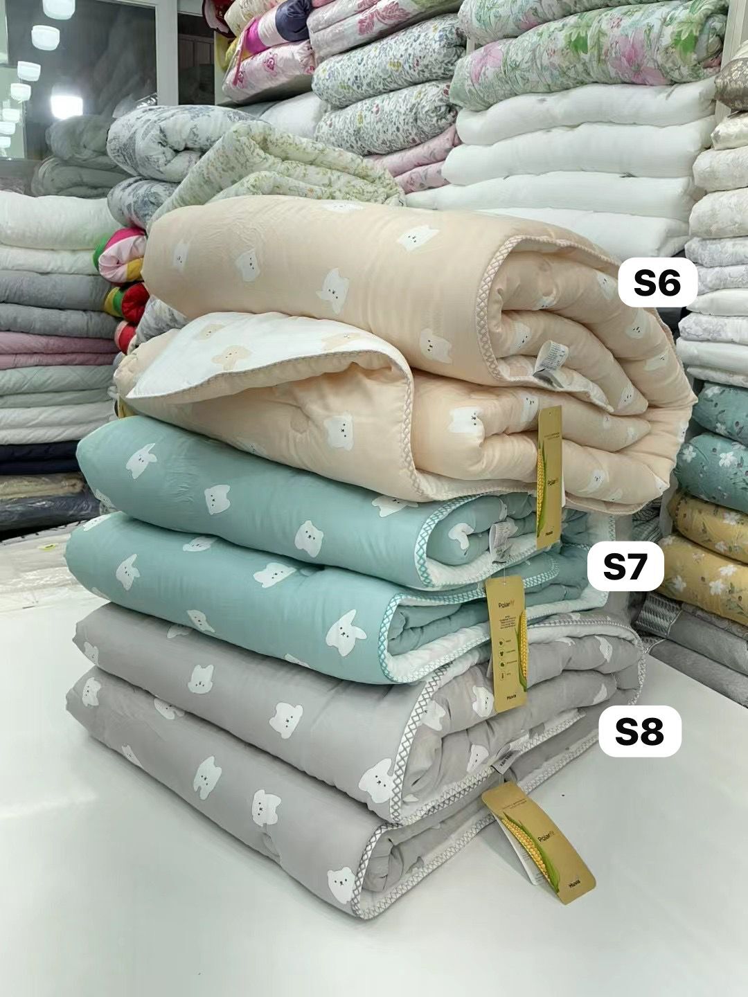 [S6 - S8] Korea Four Seasons Tencel Quilt