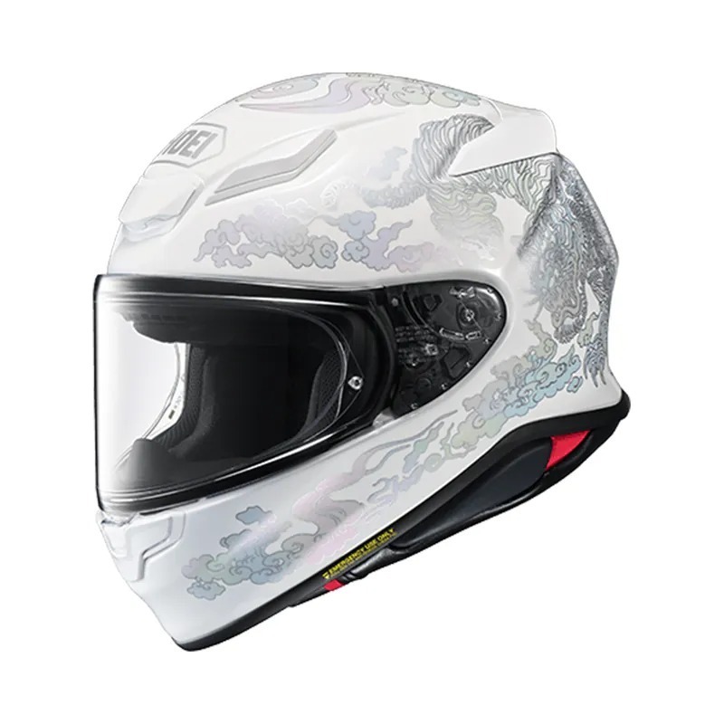 SHOEI Z-8 FEARLESS TC-6 白銀 彩繪