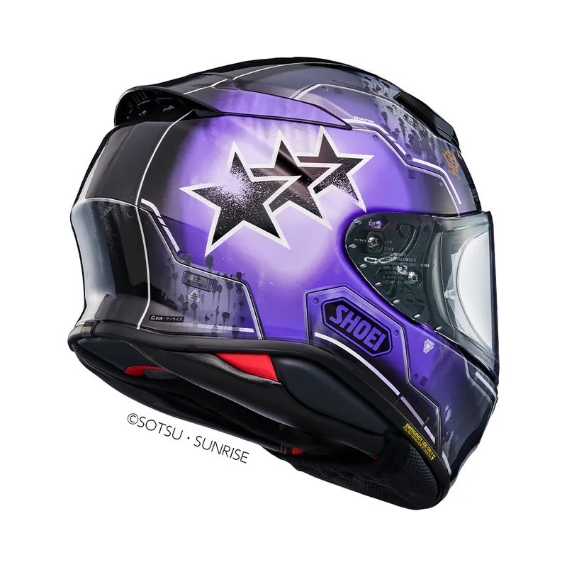 SHOEI Z-8 MS-06R-1A BLACK TRI-STAR'S HIGH MOBILITY ZAKU II_TC-12 鋼彈聯名彩繪