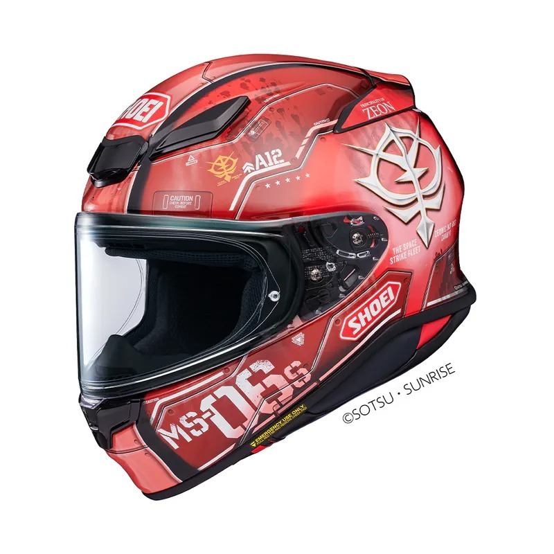 SHOEI Z-8 MS-06S CHAR'S ZAKU II TC-1 鋼彈聯名彩繪
