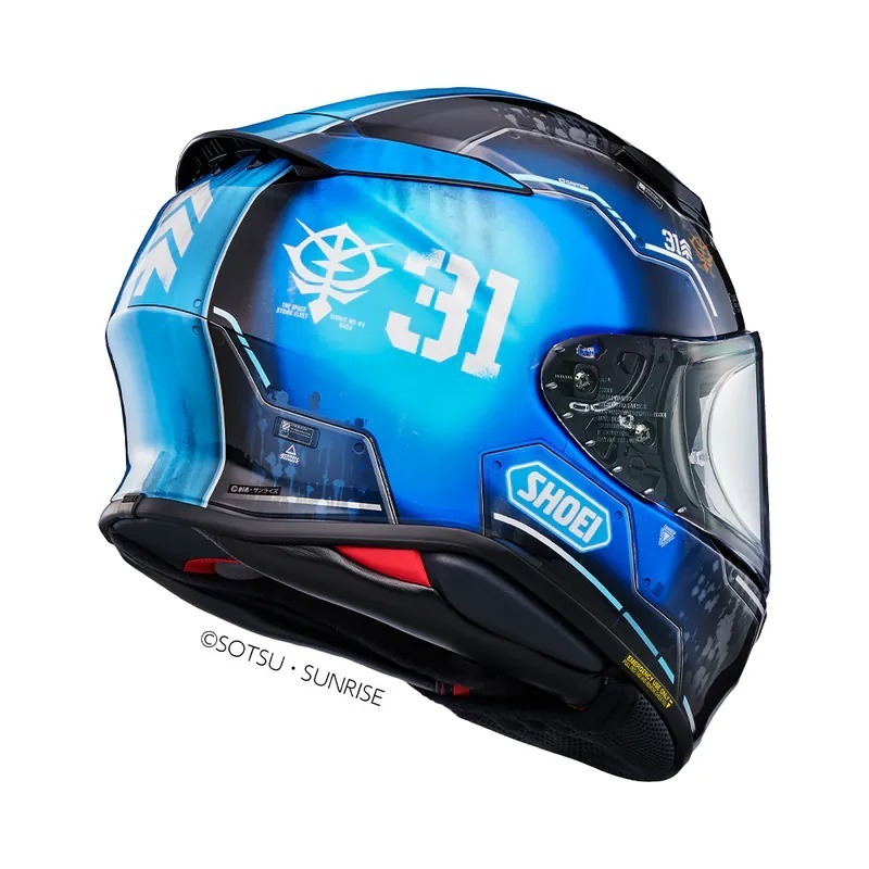 SHOEI Z-8 MS-04 RAMBA RAL'S BUGU TC-2 鋼彈聯名彩繪