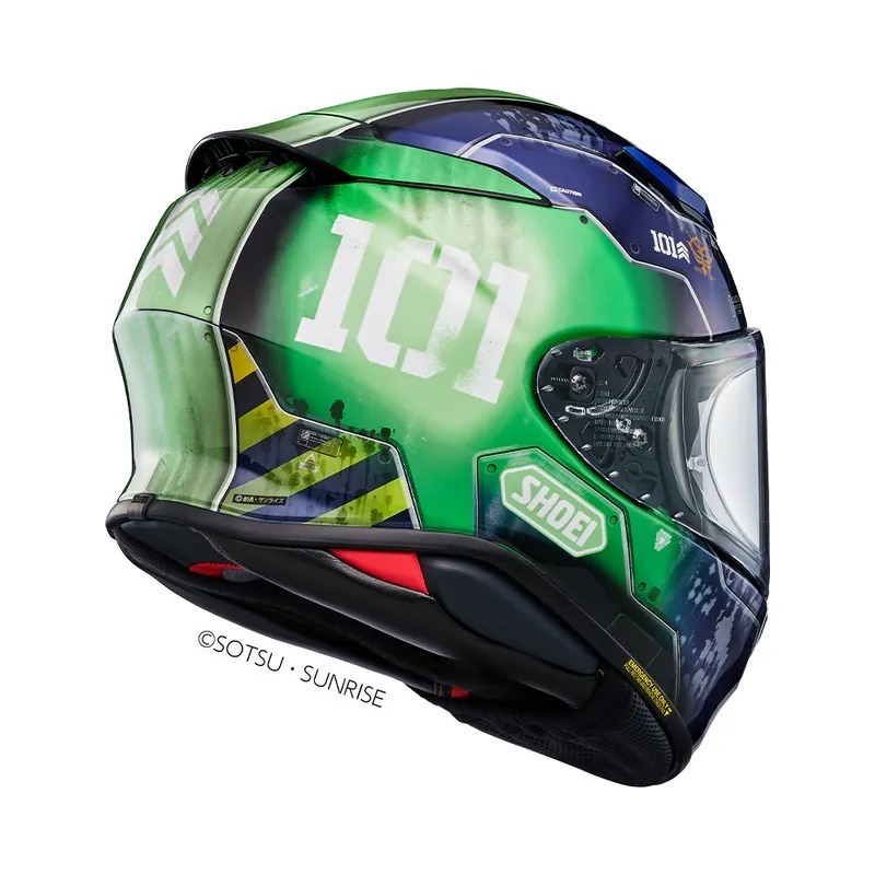 SHOEI Z-8 MS-05 ZAKU I TC-11 鋼彈聯名彩繪