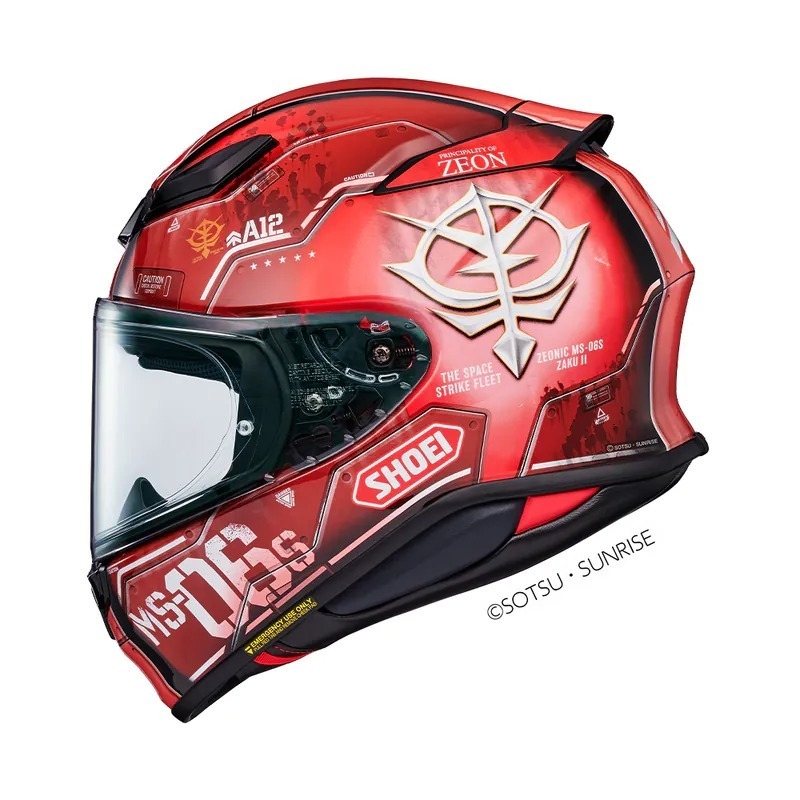 SHOEI Z-8 MS-06S CHAR'S ZAKU II TC-1 鋼彈聯名彩繪