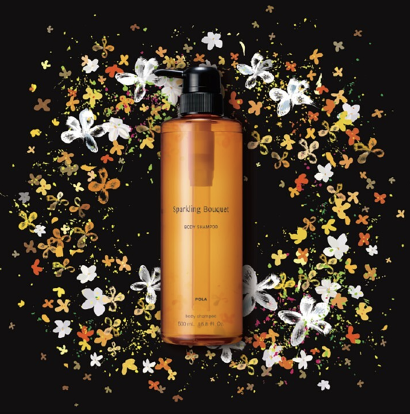 🌸POLA 花香沐浴露 - 美肌金桂花香 500ml