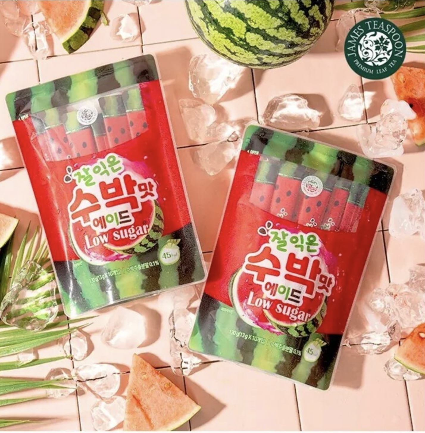 韓國🇰🇷Jamesteaspoon消暑西瓜蘇打飲(一盒10條)