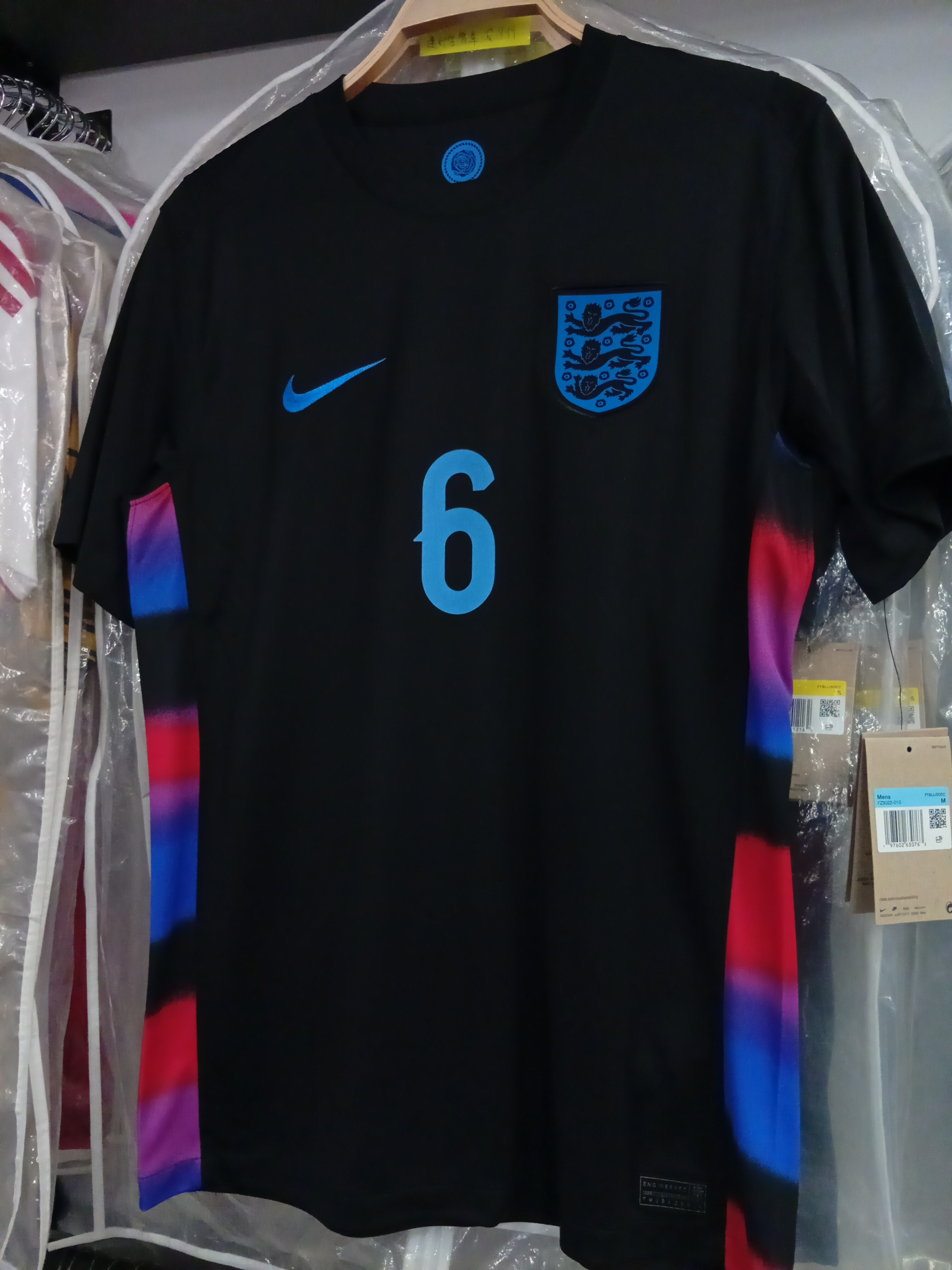 2025英格蘭女子國家隊作客球迷版球衣