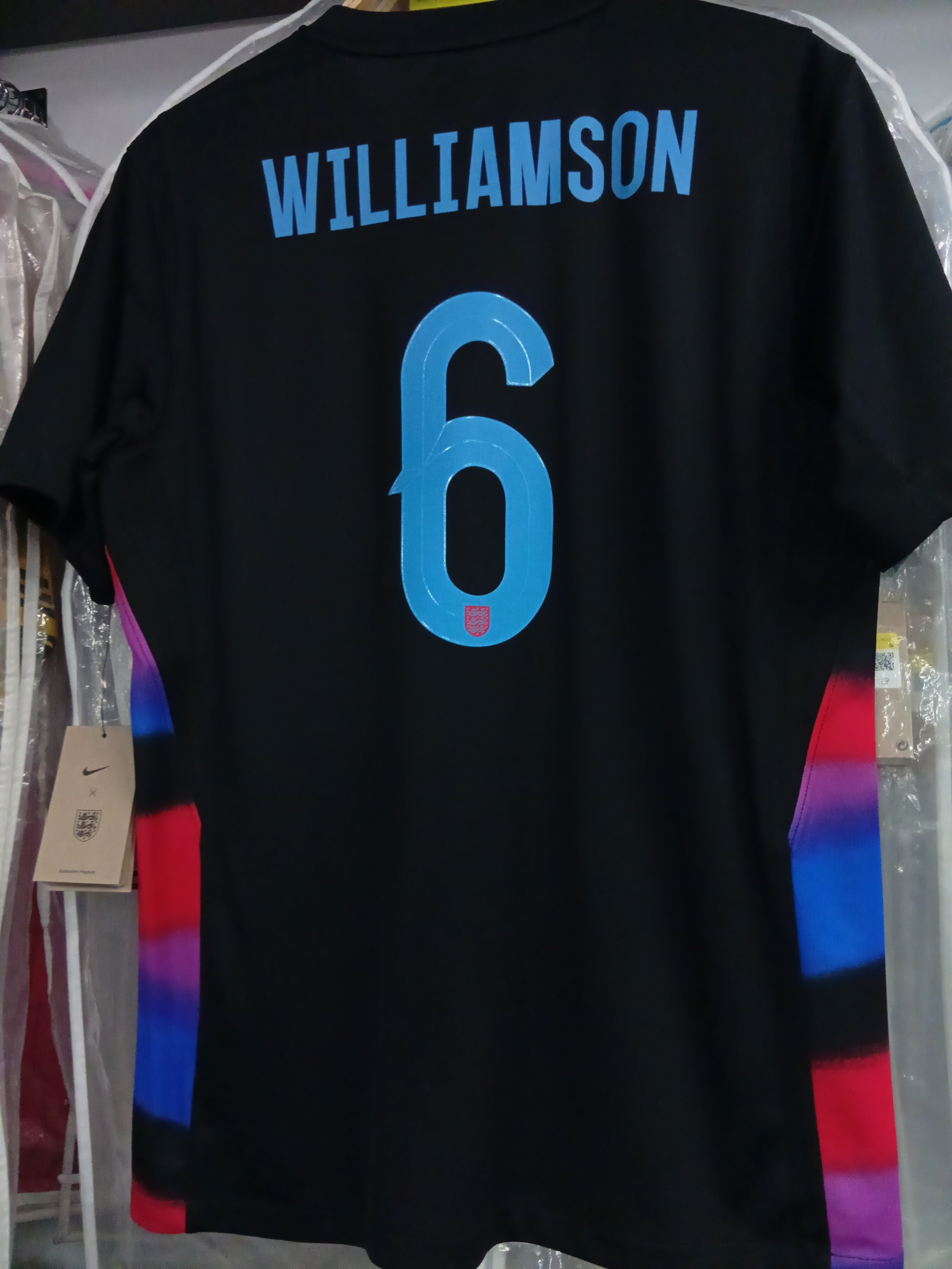 2025英格蘭女子國家隊作客球迷版球衣