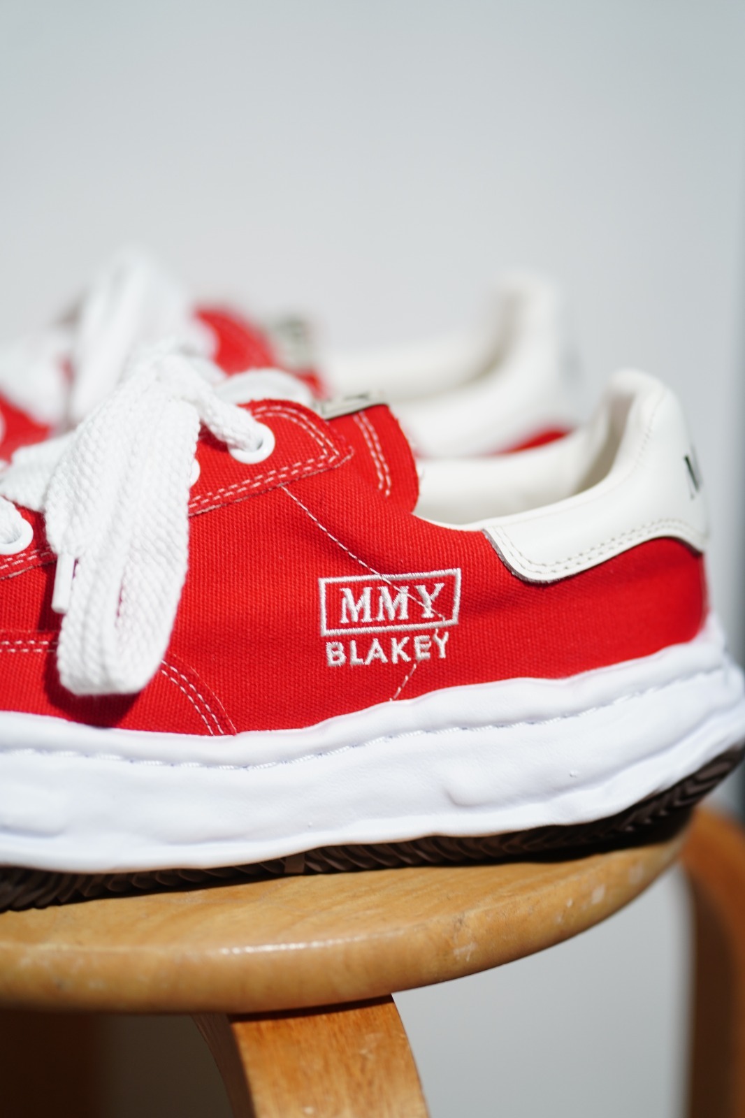 現貨| Mihara Yasuhiro BLAKEY OG Sole Canvas Low RED A08FW735