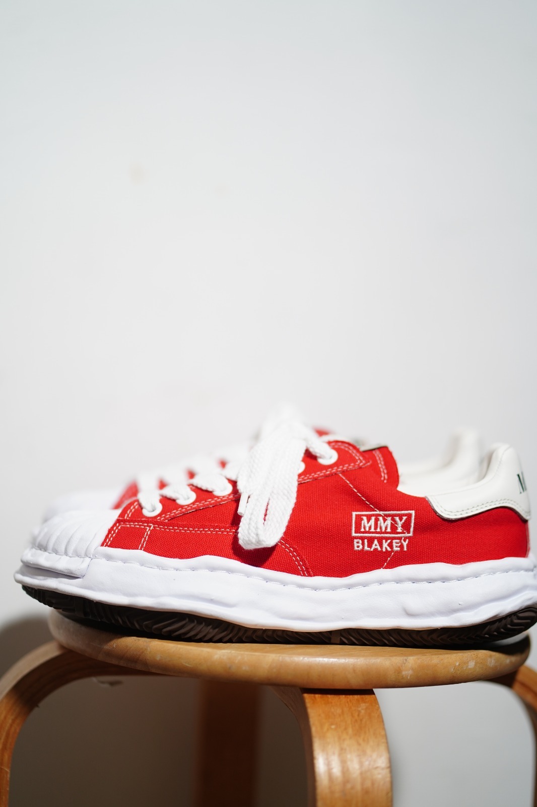 現貨| Mihara Yasuhiro BLAKEY OG Sole Canvas Low RED A08FW735