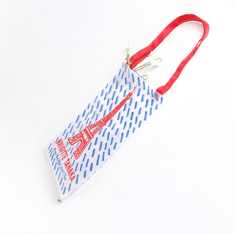 Brigitte Tanaka 巴黎意象-艾菲爾鐵塔烏干紗提袋