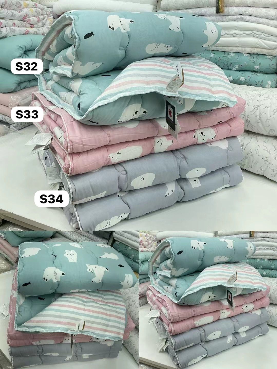 [S32 - S34] 韓國天絲四季被